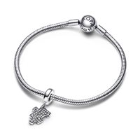 Charm Pandora Donna Pandora Moments in Argento 792241C01 - 792241C01